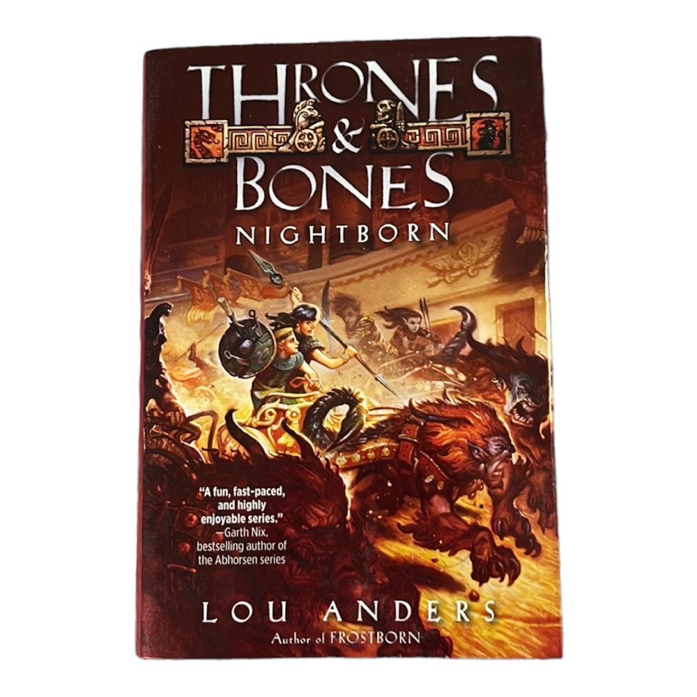 Thrones & Bones Nightborn by Lou Anders Book 2 Brand New Crown Books Teen plus